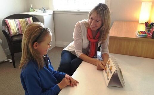 Our speech therapists work with children from infancy to teenage years